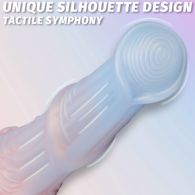 Gilded Equine Fantasy Dildo Premium Liquid Silicone Suction Cup Adult Toy