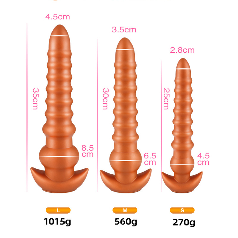 Liquid Silicone Textured G-Spot Dildo with Suction Cup Waterproof Adult Silicone Toy for Women