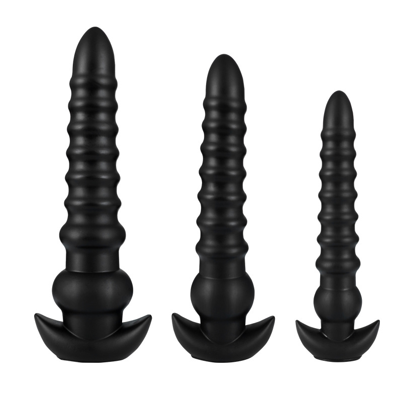 Liquid Silicone Textured G-Spot Dildo with Suction Cup Waterproof Adult Silicone Toy for Women