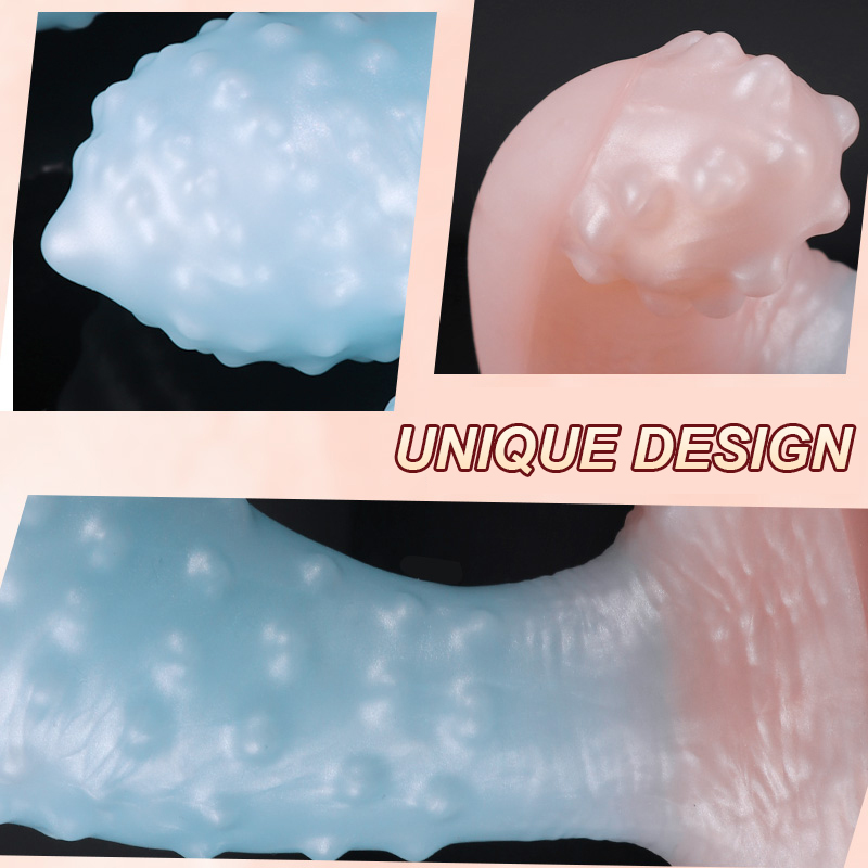 Invisible Wearable Silicone Anal Plug – Waterproof Liquid Silicone Butt Plug with Textured Design & Discreet Base