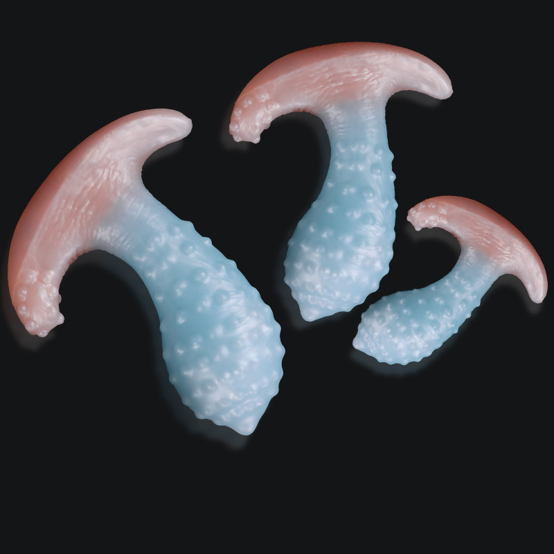 Invisible Wearable Silicone Anal Plug – Waterproof Liquid Silicone Butt Plug with Textured Design & Discreet Base