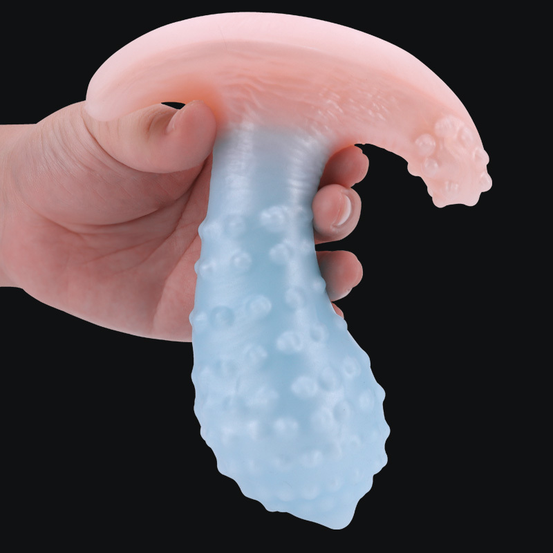 Invisible Wearable Silicone Anal Plug – Waterproof Liquid Silicone Butt Plug with Textured Design & Discreet Base