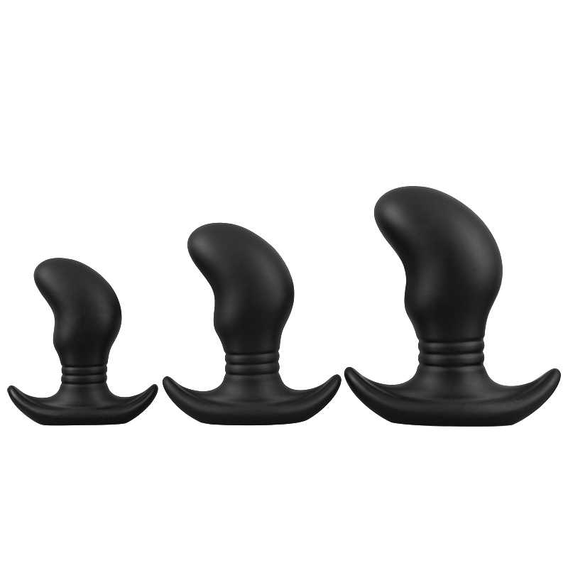 Mini Pea-Shaped Silicone Wearable Anal Plug – Soft Liquid Silicone, Waterproof, Stretchable, Hidden Base