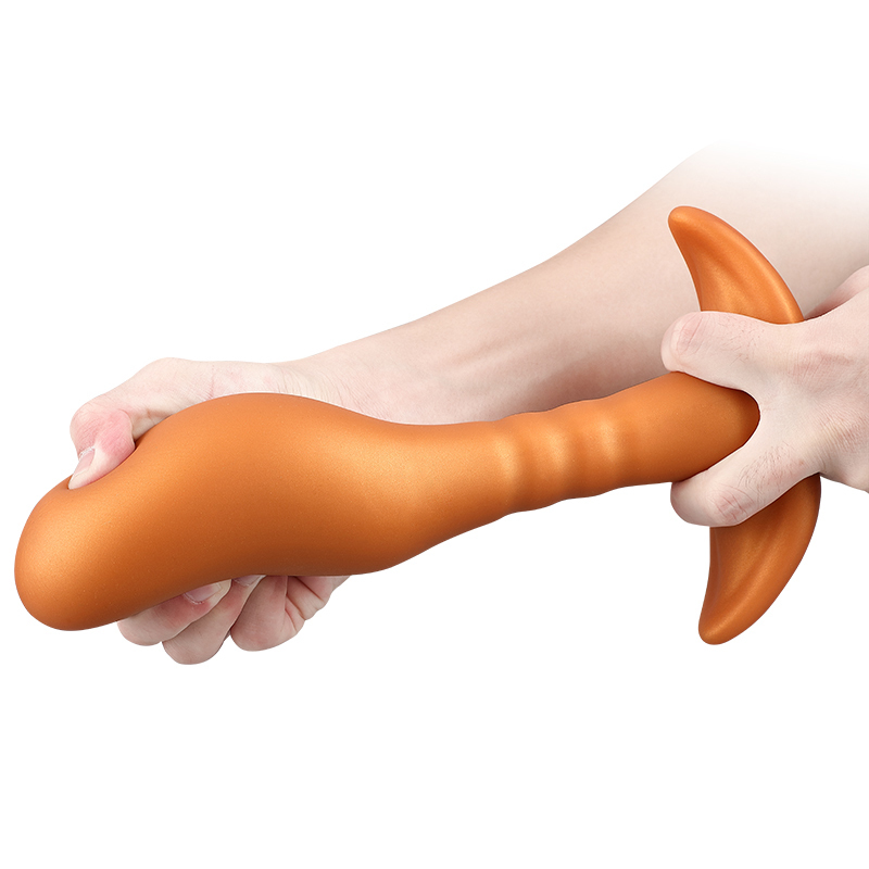 Mini Pea-Shaped Silicone Wearable Anal Plug – Soft Liquid Silicone, Waterproof, Stretchable, Hidden Base