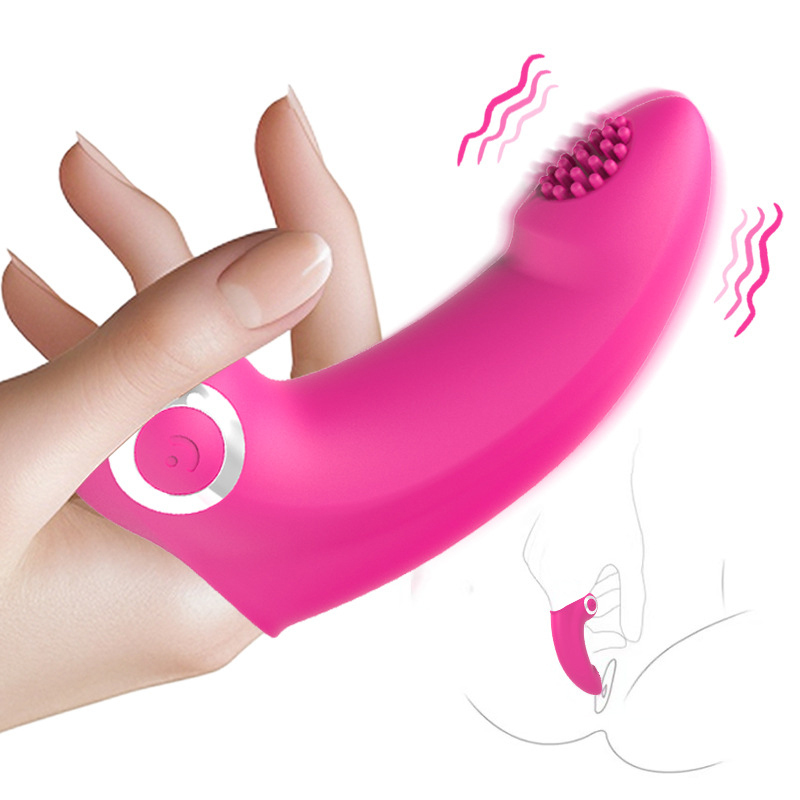 Finger Vibrator G-Spot Massager, 7 Modes, 3 Speeds, USB Rechargeable