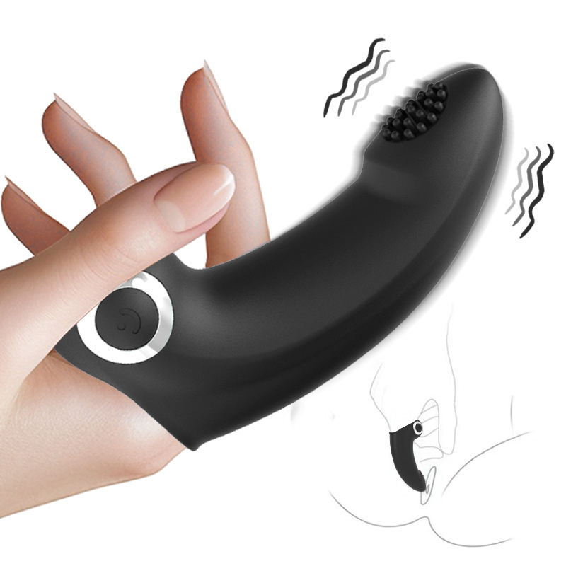 Finger Vibrator G-Spot Massager, 7 Modes, 3 Speeds, USB Rechargeable