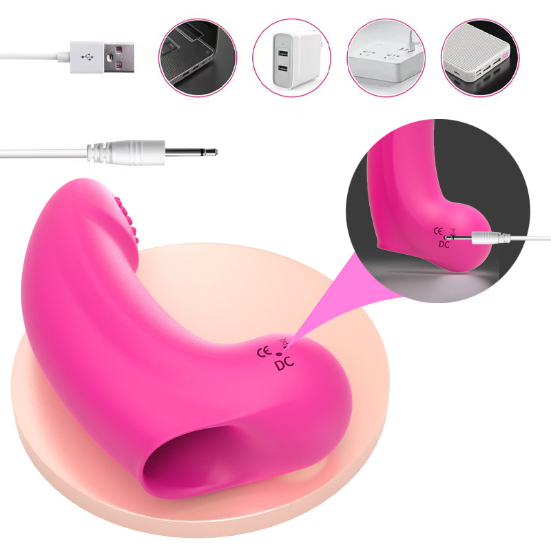Finger Vibrator G-Spot Massager, 7 Modes, 3 Speeds, USB Rechargeable