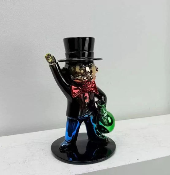 Millionaire Figure Statue