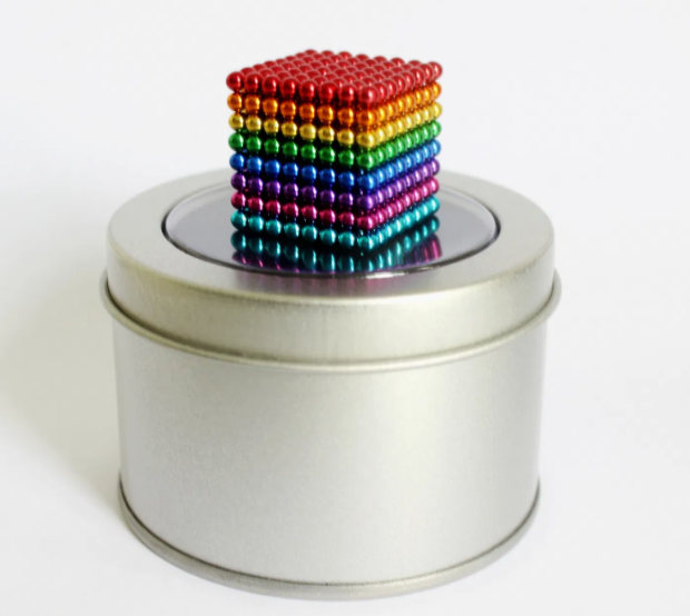 Factory Direct Sale Rainbow Colorful Neodymium Magnetic Balls Colored Magnetic Balls