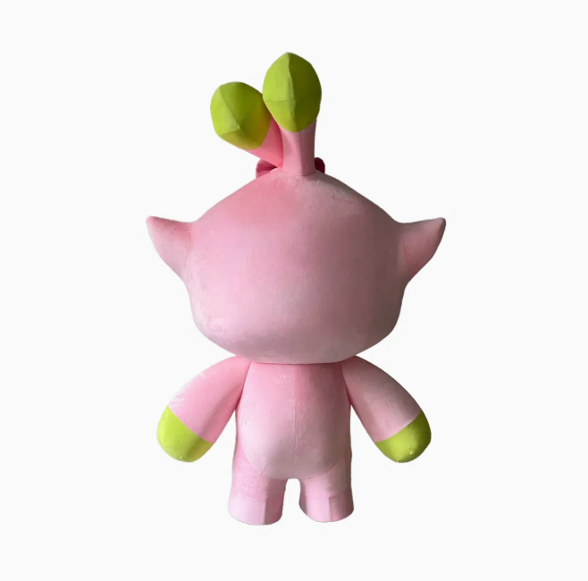 Kingee Stuffed Animal Plush Toy Clearance Cushion Pillow Dancing Pink Custom Mascot Mostume