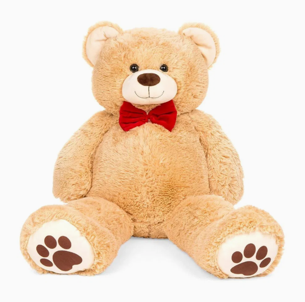 Raibow Colorful Teddy Bear Cuddly Fluffy Animal Plush Soft Stuffed Toy