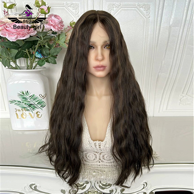 Luxury Light Ash Blonde Long Straight 100% Human Hair Invisible Lace Wig Preplucked Transparent Lace Swiss Glueless Lace Wig
