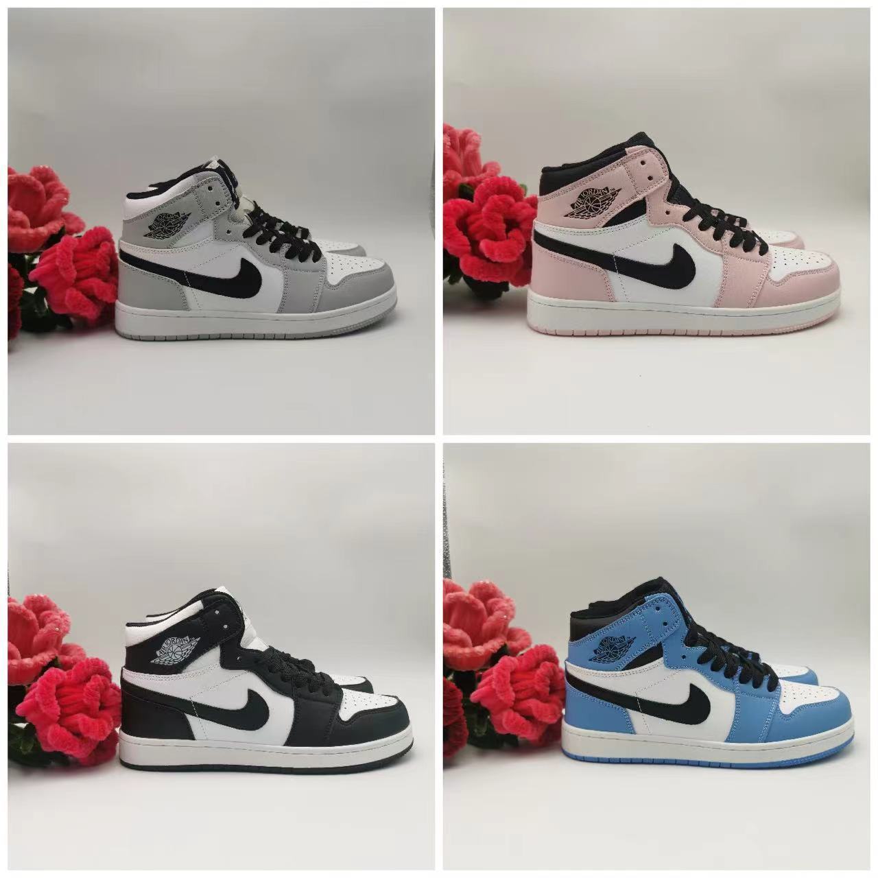 NIKE  AJ1 Inspired High Top Sneakers – Unisex Streetwear Basketball Shoes