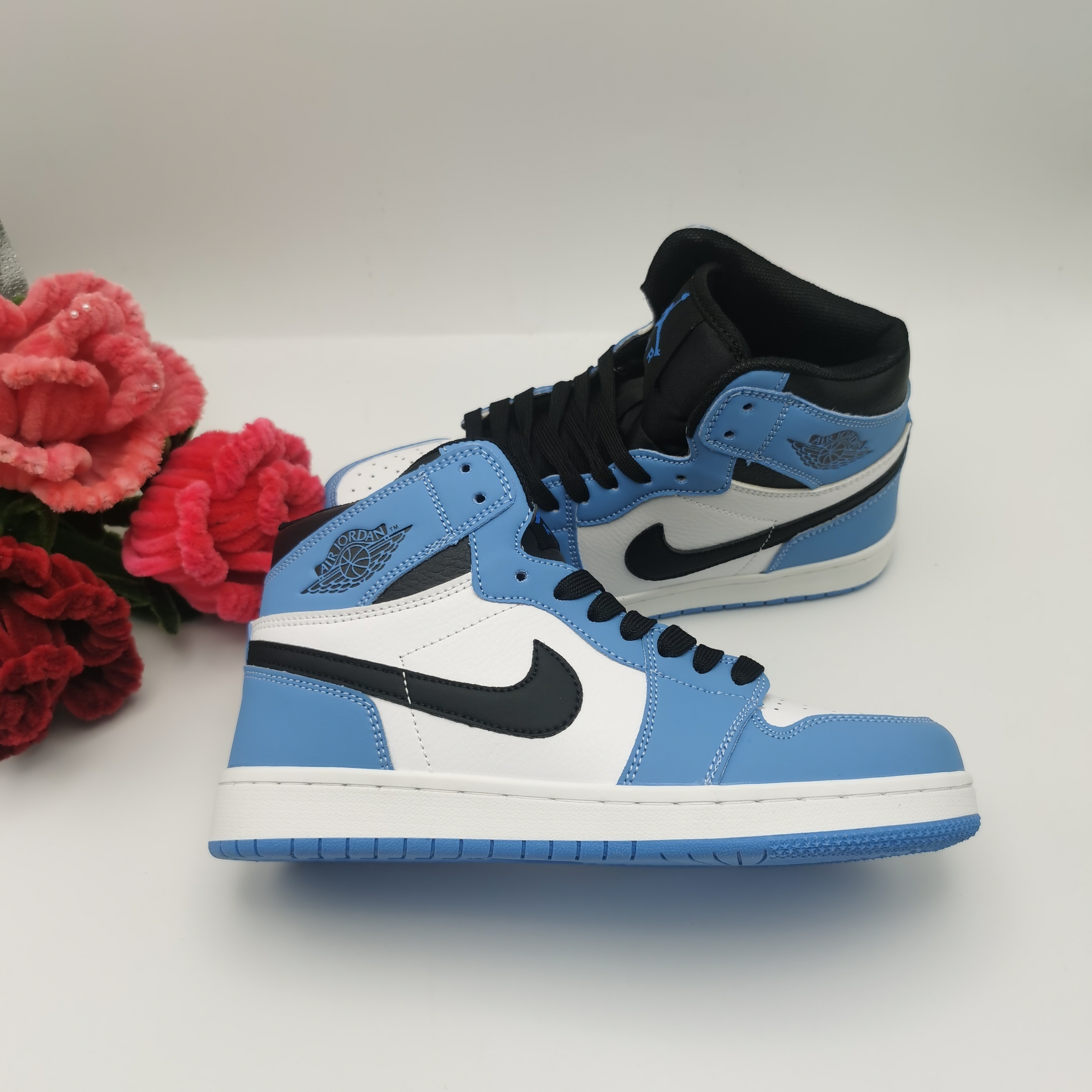 NIKE  AJ1 Inspired High Top Sneakers – Unisex Streetwear Basketball Shoes