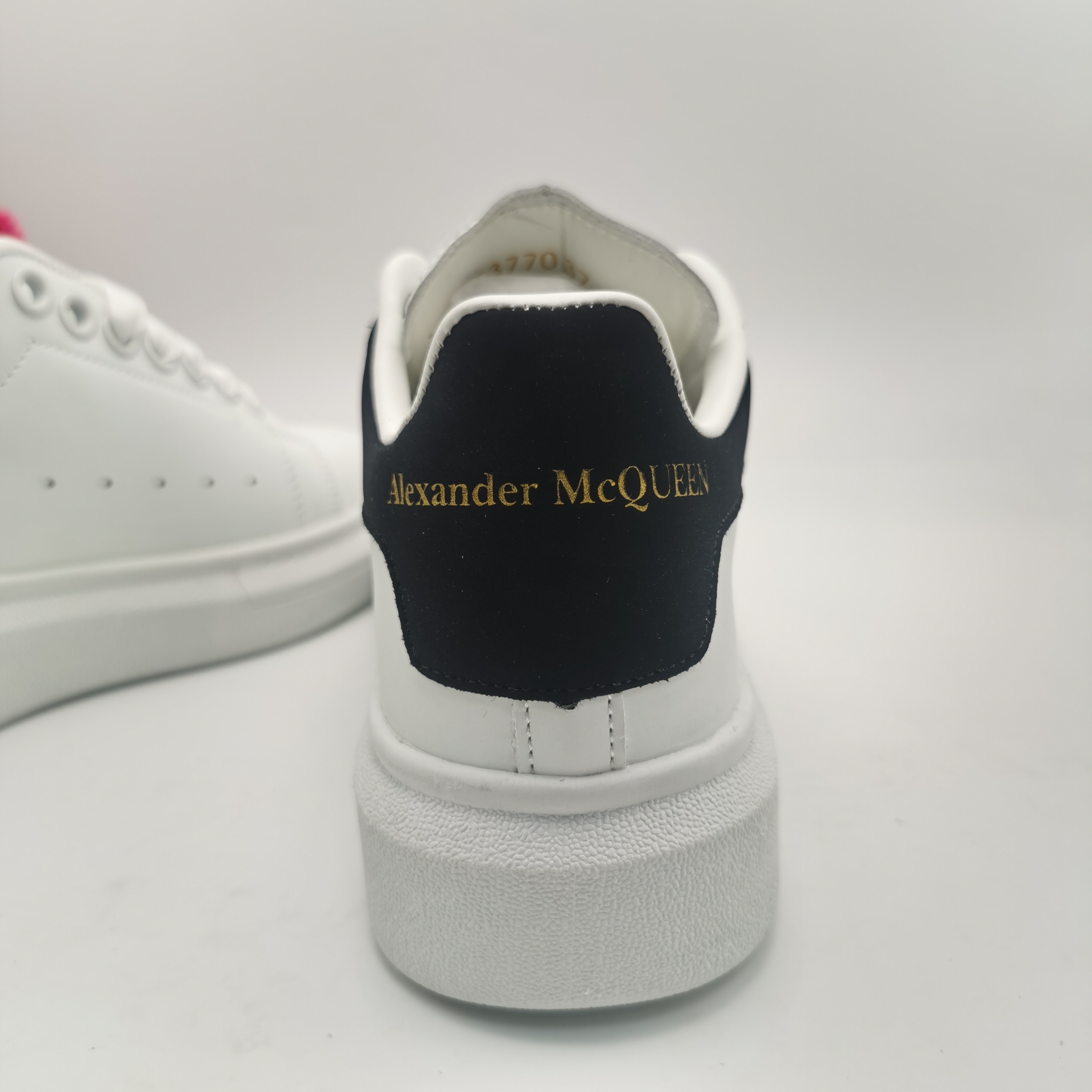 Alexander McQueen Oversized Platform Sneakers – Unisex White Leather Casual Shoes