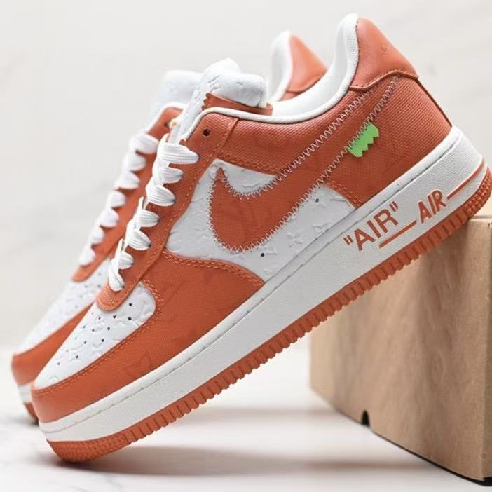 Louis Vuitton co-branded Nike Air Force One