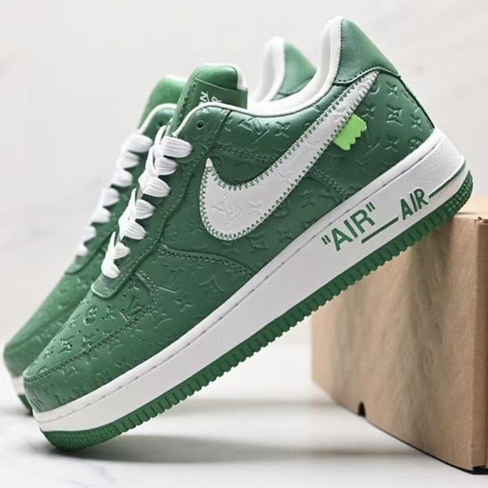Louis Vuitton co-branded Nike Air Force One