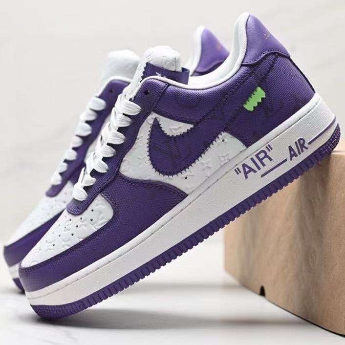 Louis Vuitton co-branded Nike Air Force One