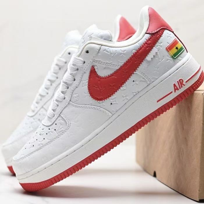 Louis Vuitton co-branded Nike Air Force One
