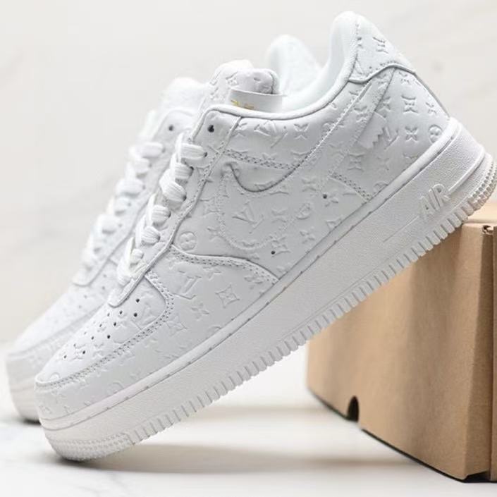 Louis Vuitton co-branded Nike Air Force One