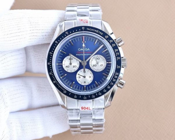 OMEGA Speedmaster 904l Stainless Steel Automatic Mechanical MEN 44mm Watch