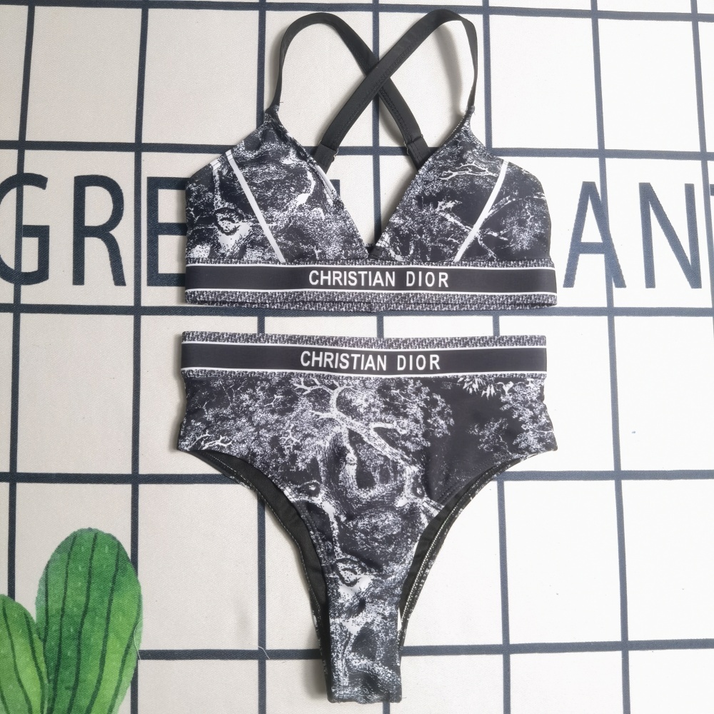 Women's Dior two-piece swimsuit