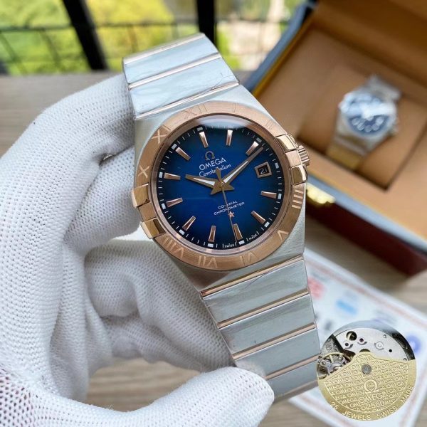 OMEGA Constellation 904l Stainless Steel Automatic Mechanical  Women Men 38mm  Watch