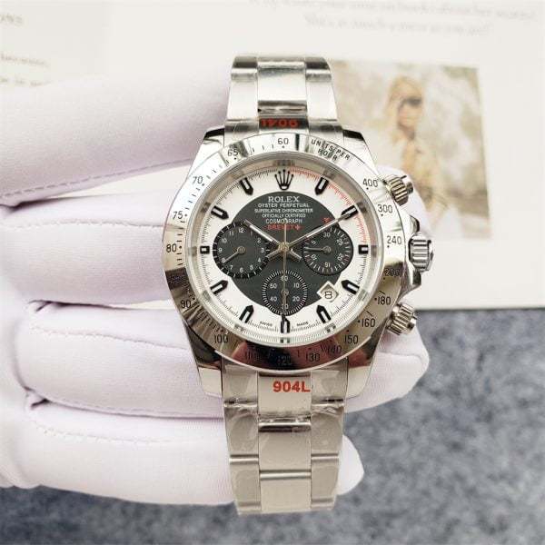 Replica Rolex Daytona 904l Stainless Steel Automatic Mechanical Watch 40mm