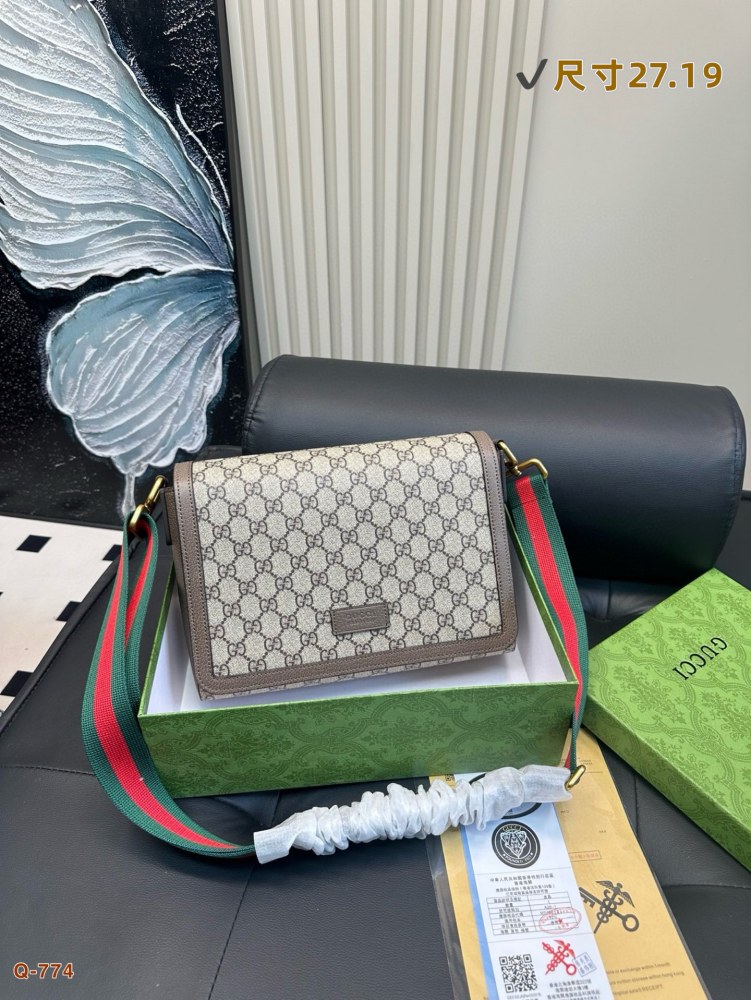 Replica Gucci Cool Qi Ophidia Crossbody Bag 27*11*20CM