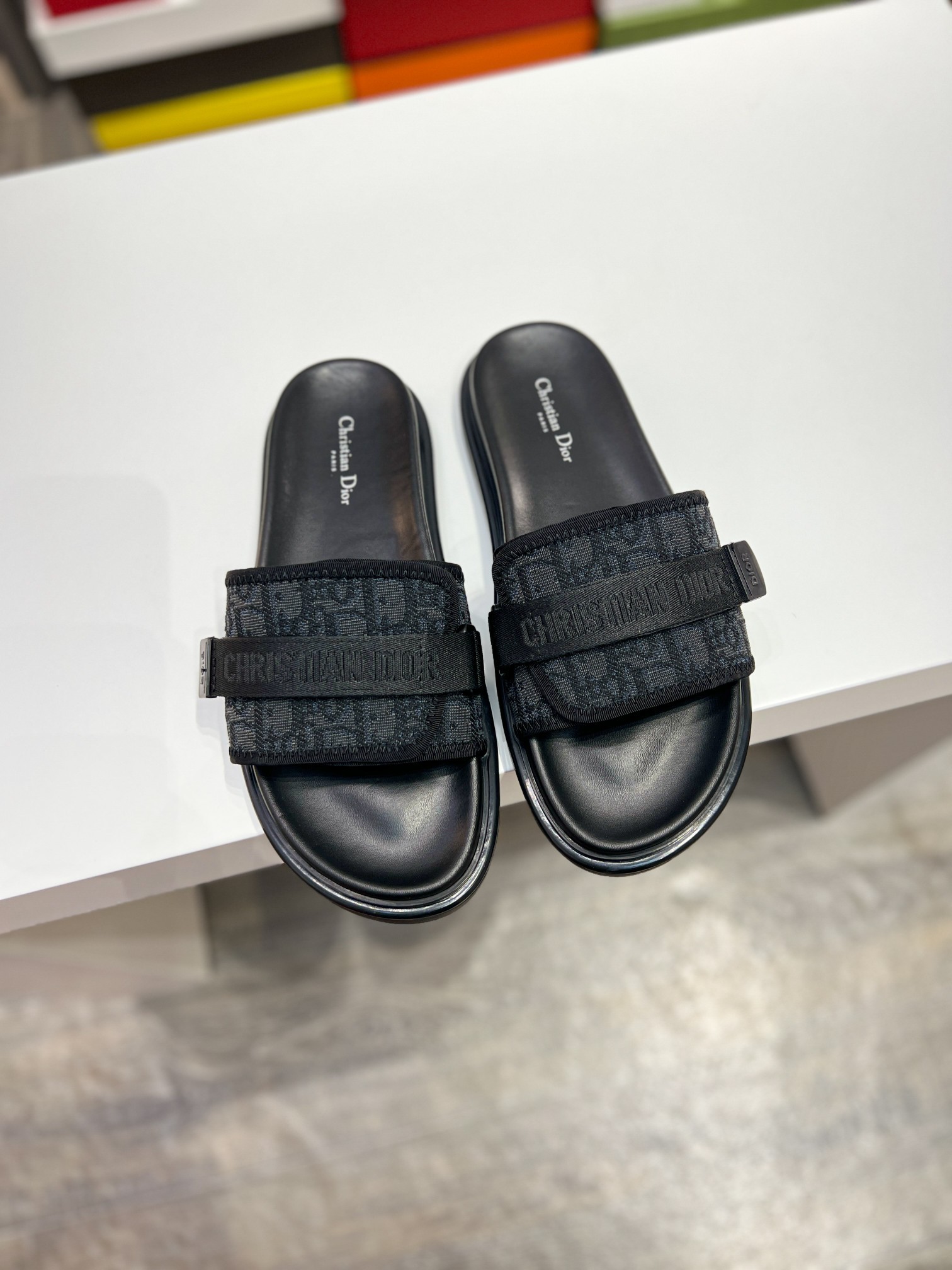 Dior Top Edition 2024ss Latest Men's Leather Slippers 38-45