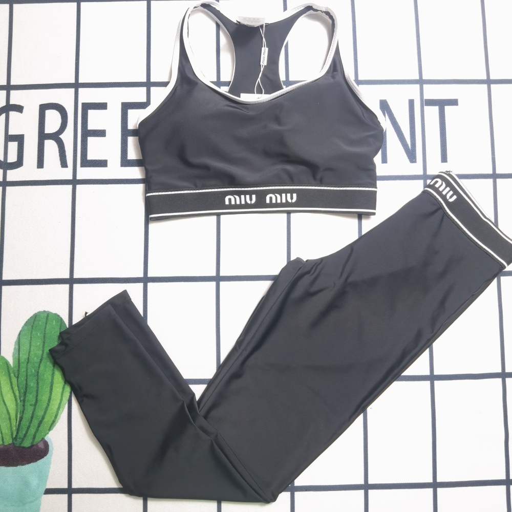 Women's Miumiu Vest And Trousers Two Piece Swimsuit