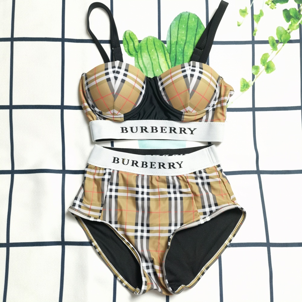 Women's Burberry Two-Piece Swimsuit