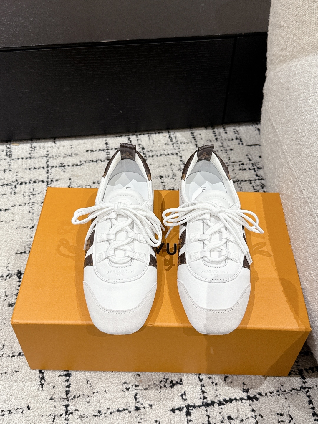 LV Louis Vuitton 25 Latest Sneakerina Series Couples' Ballet Sneakers 35-41