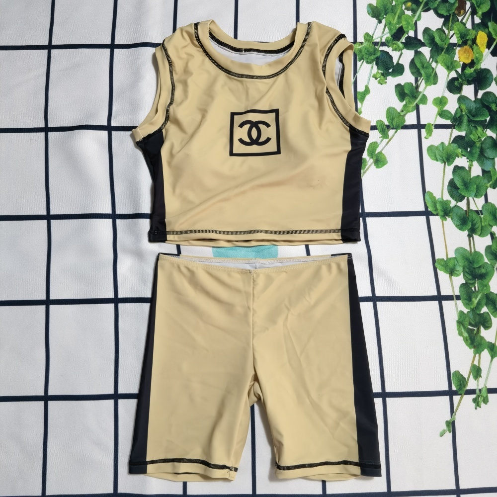 Women's Chanel Two-Piece Swimsuit