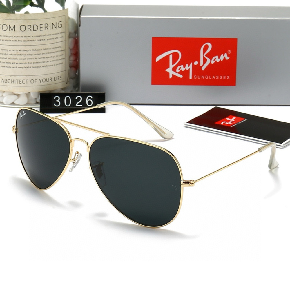 Ray-Ban Timeless Teardrop Aviator Sunglasses 3026