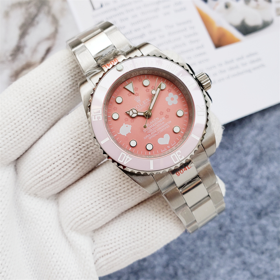 Replica Rolex Submarine Men  women 40mm 904l Stainless Steel  waterproof Automatic Mechanical Watch
