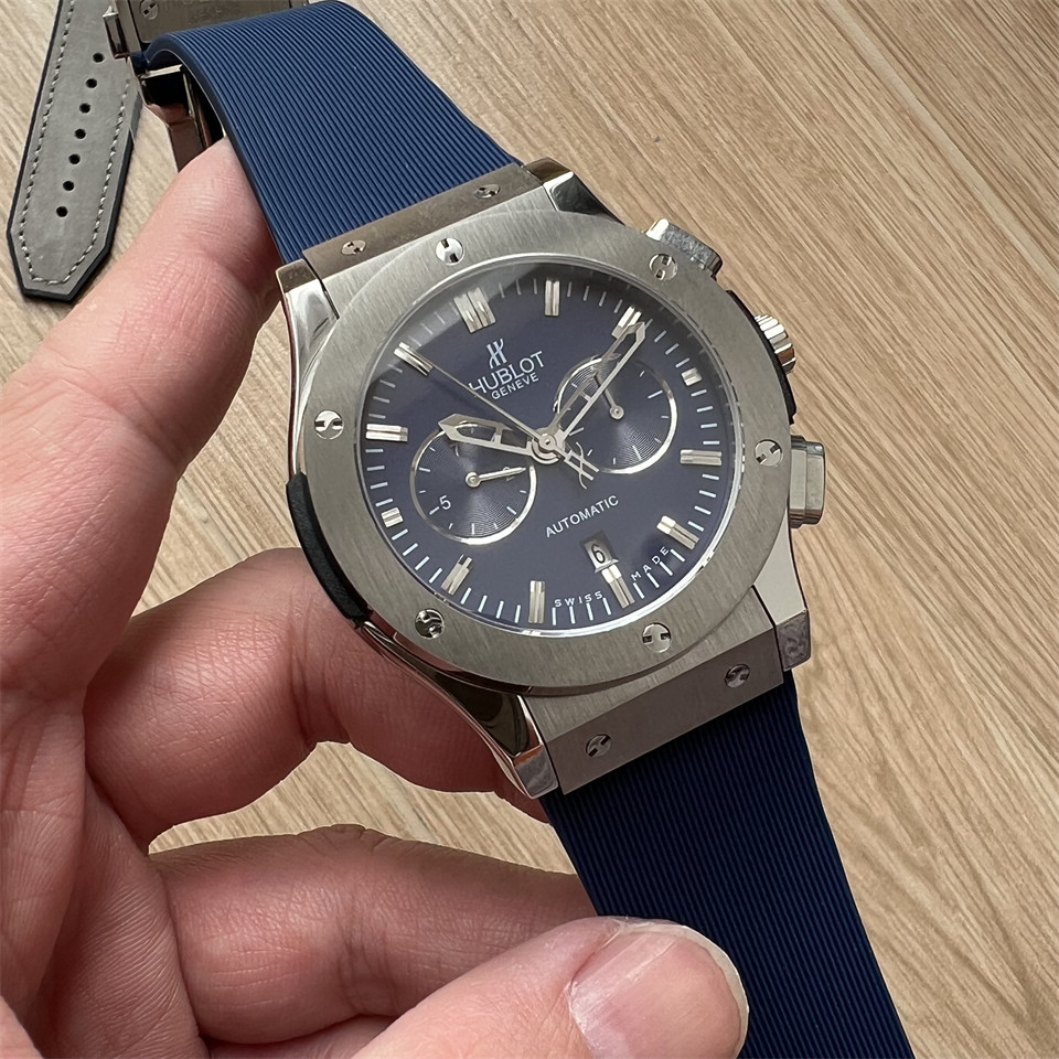 Hublot Geneve  Top Quality Automatic Machine 904L Stainless Steel Men  Watch 42mm