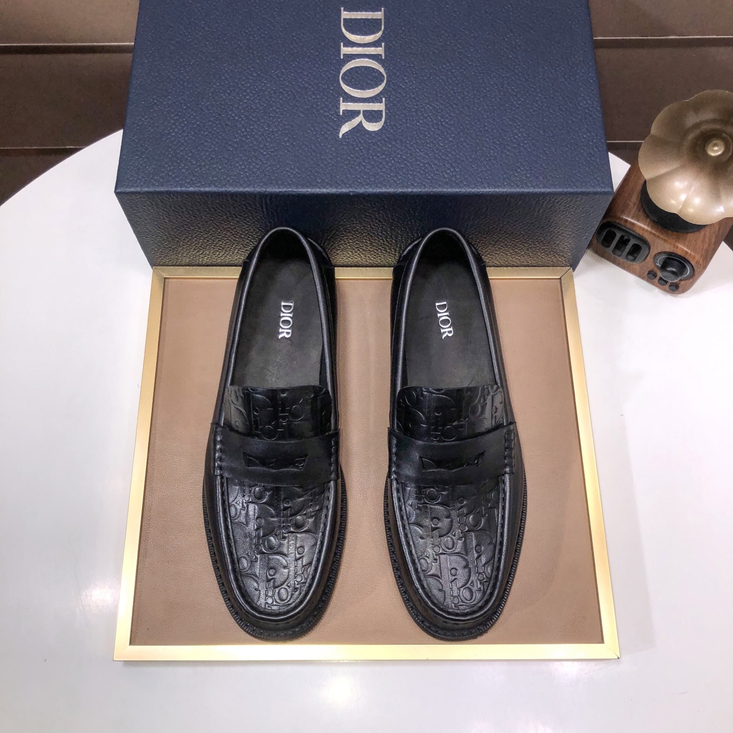 Dior Original 1:1 Cowhide Lining High Quality Leather Shoes 38-44