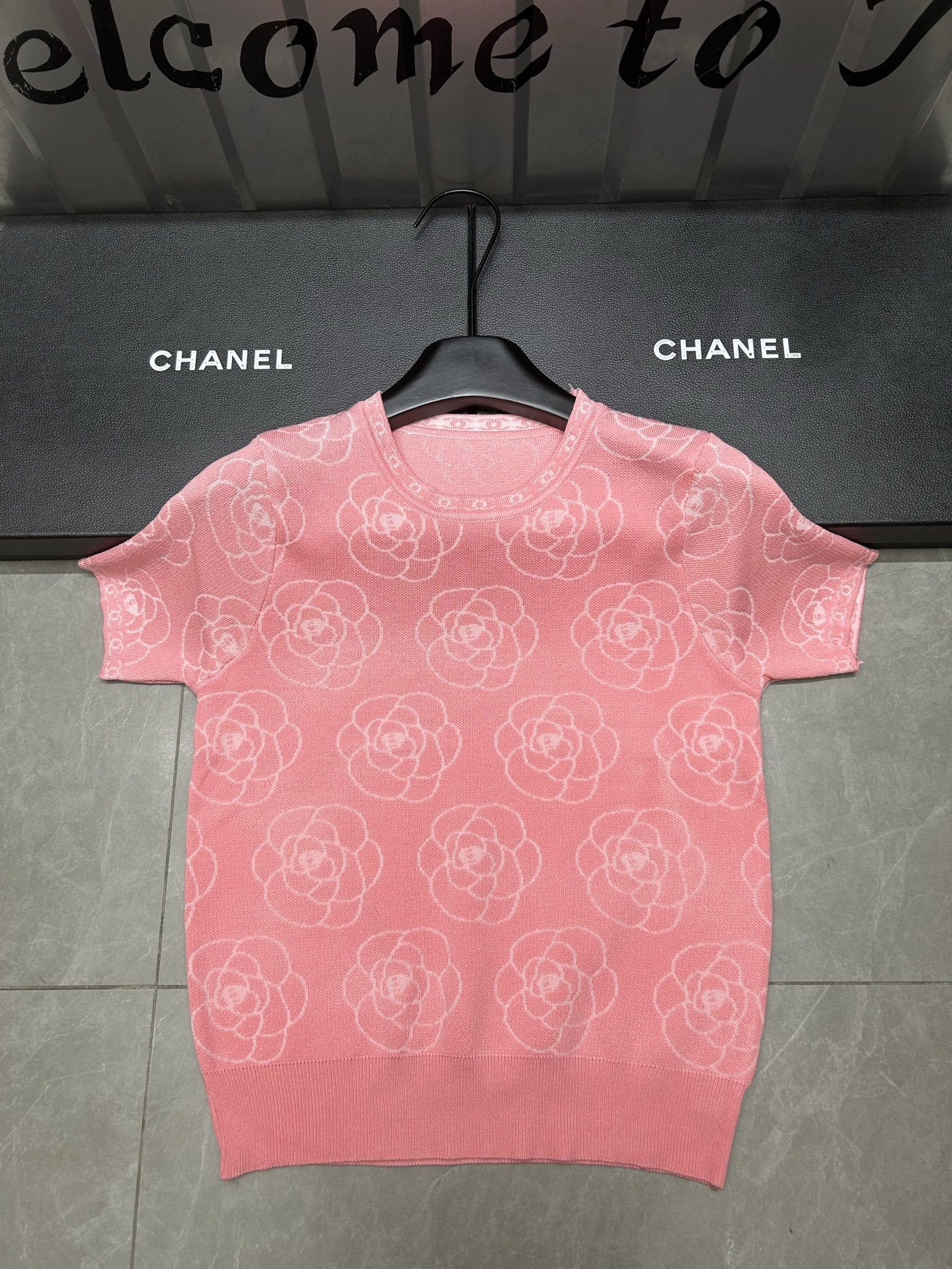 Chanel Camellia Short Sleeve