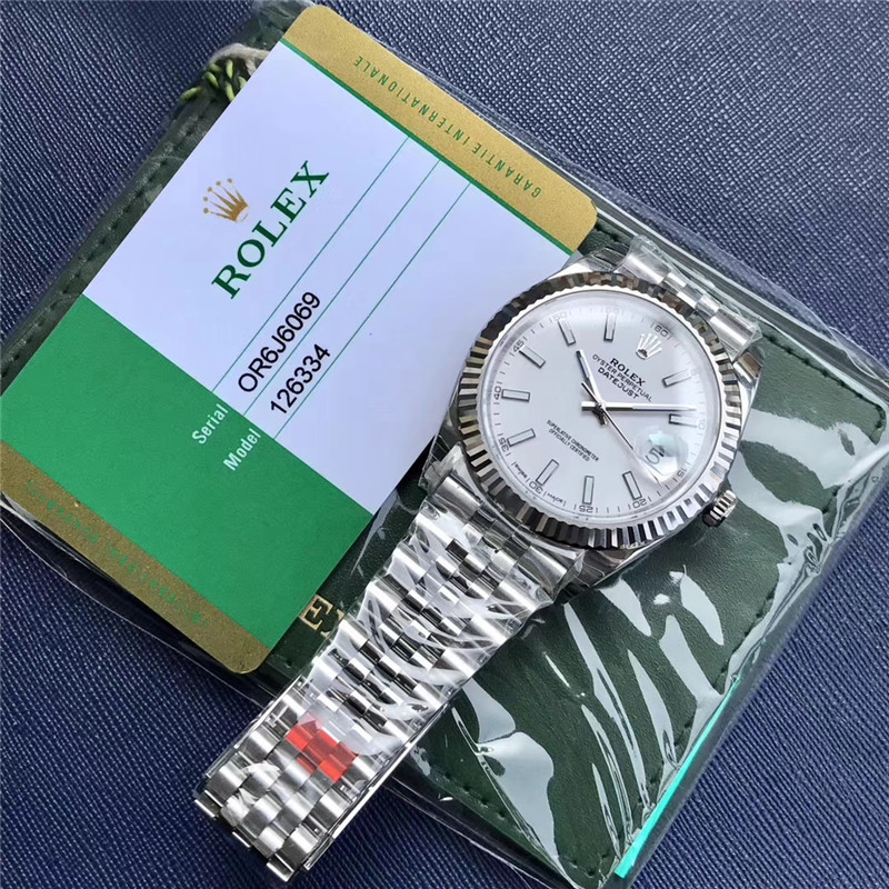 Replica Rolex   OYSTER PRRPETUAL DATEJUST Men 40mm 904l Stainless Steel Automatic Mechanical Watch