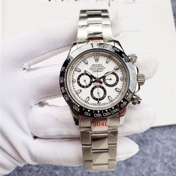 Replica Rolex Daytona 904l Stainless Steel Automatic Mechanical Watch 40mm