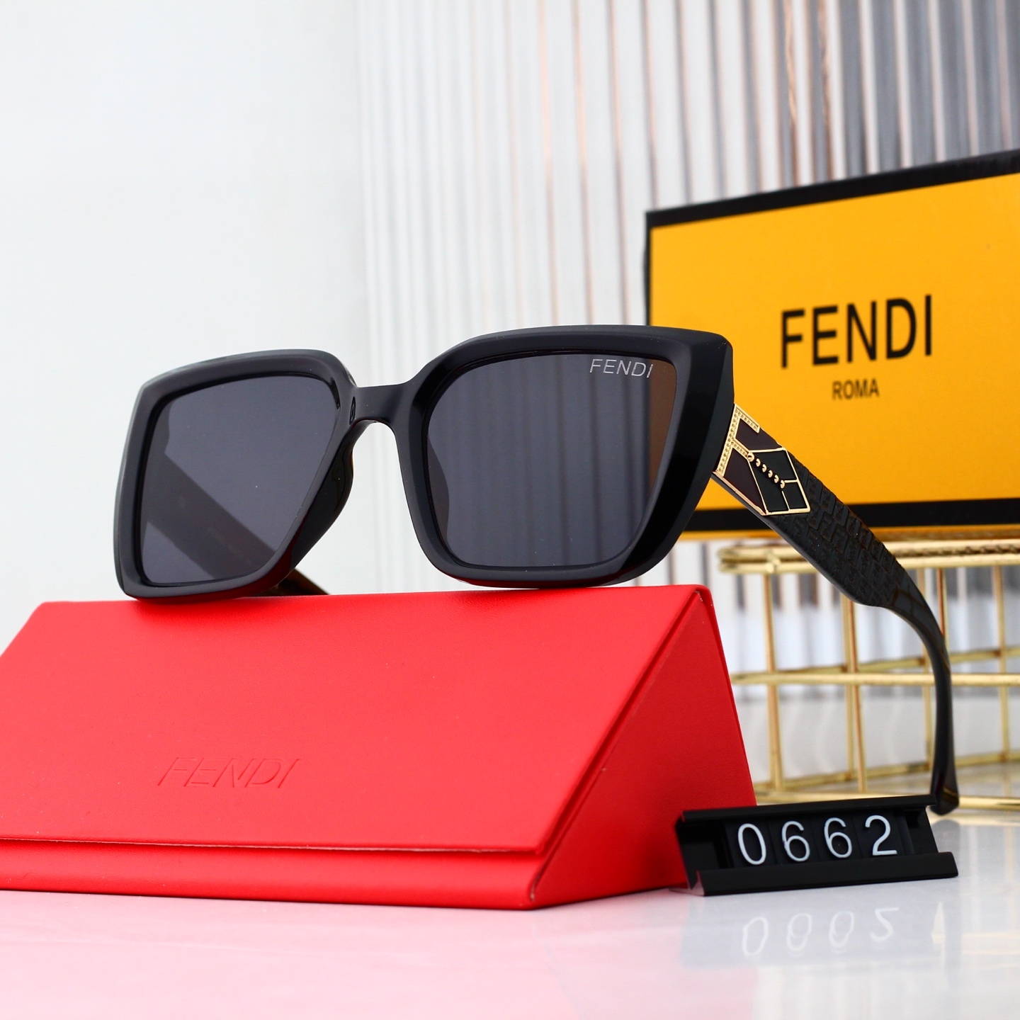Unisex Fendi  Glasses