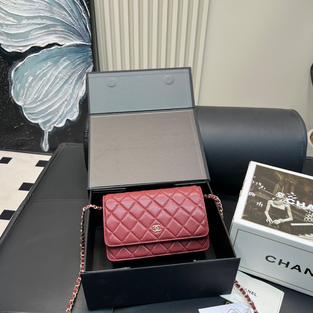 Replica Chanel WOC (Caviar) Women's Bag 19*12CM