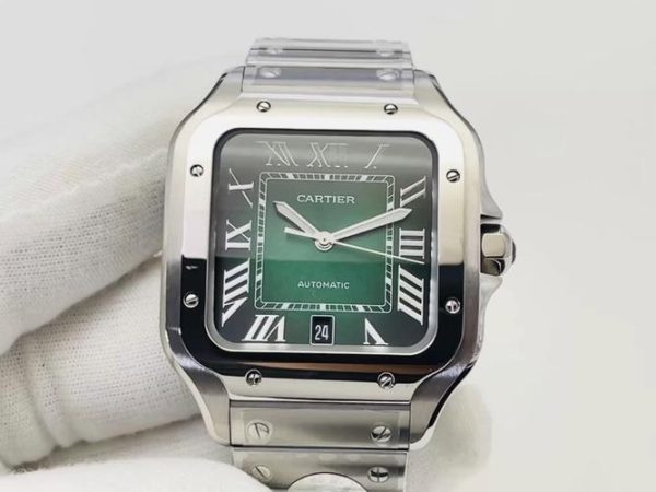 Replica Cartier Santos 904l Stainless Steel Automatic Mechanical Watch 34mm 38mm