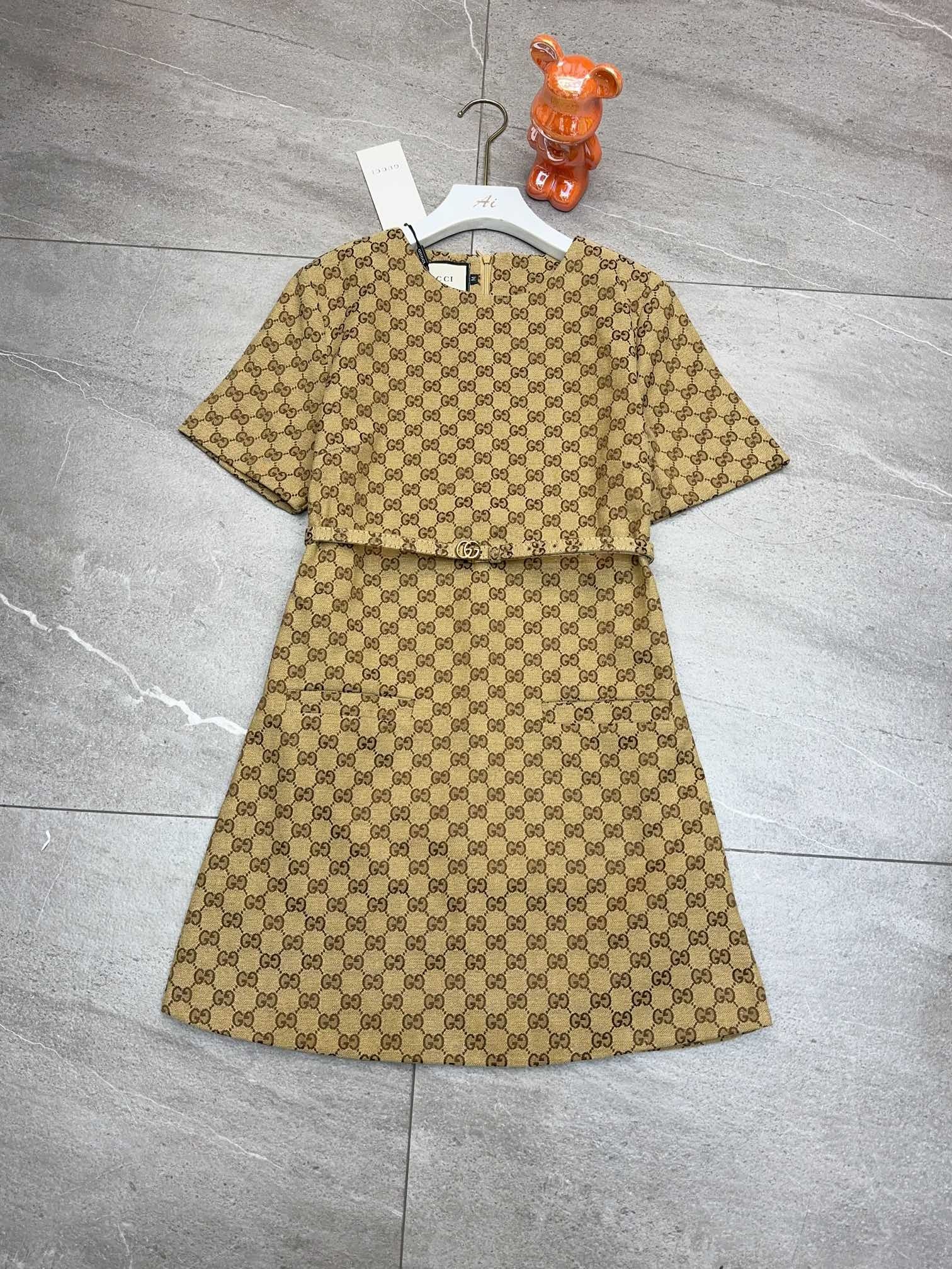 Gucci New Cotton Dress SML