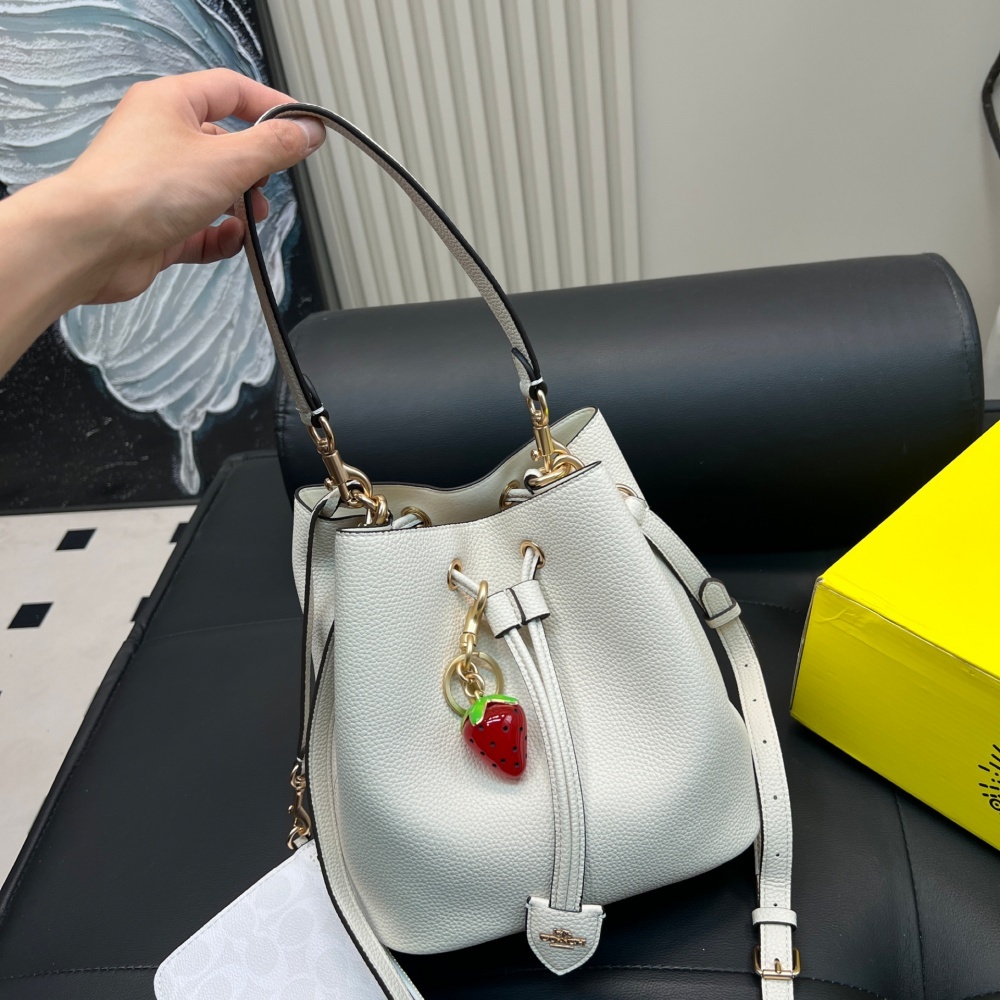 Replica Coach Latest Hit, The Rowan Drawstring Bucket Bag 22*21CM
