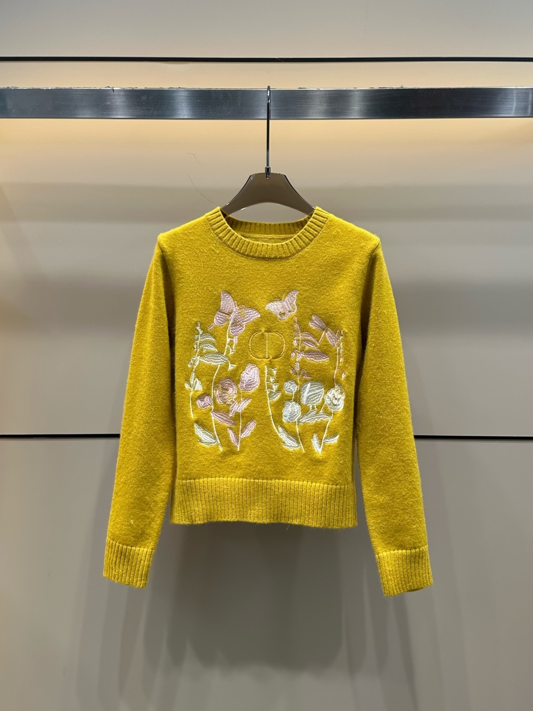 Dior New 25th Generation Heavy-duty 10,000-needle Embroidered Pullover
