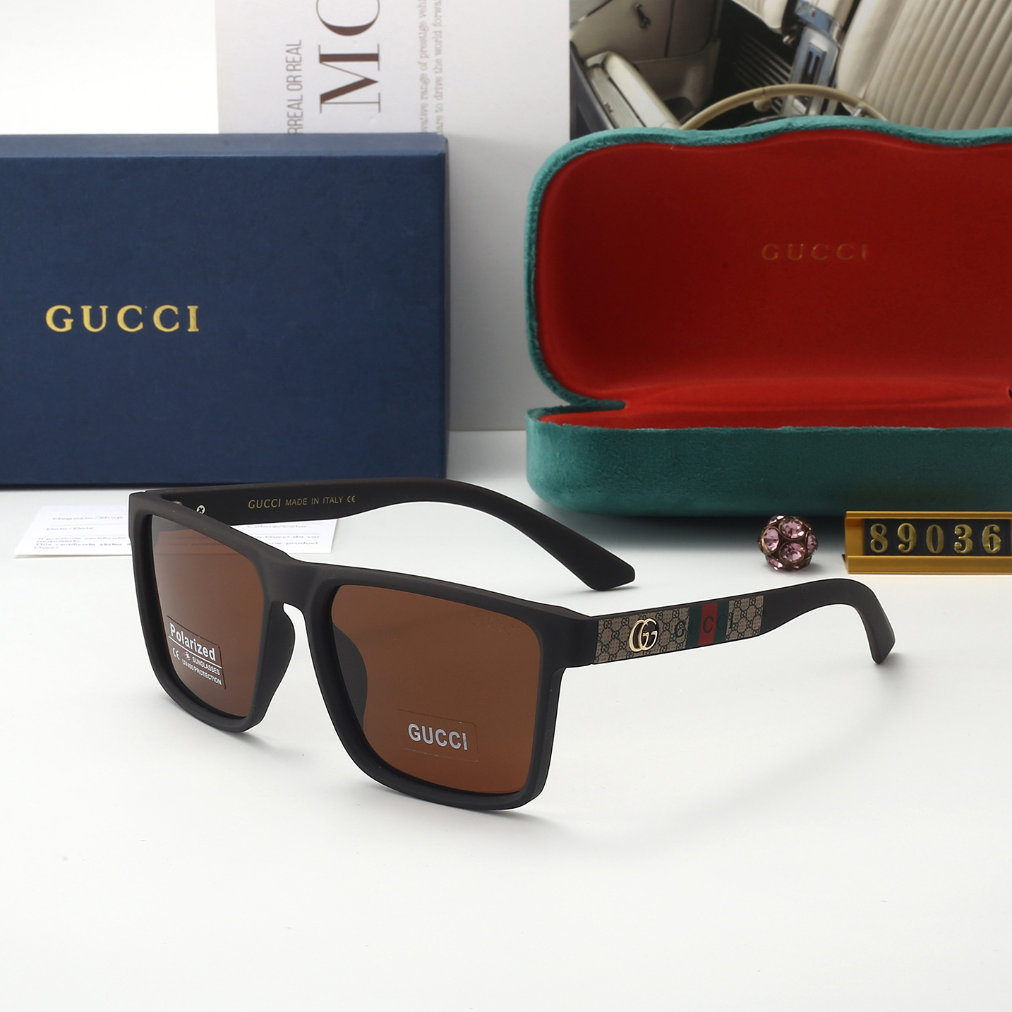 Unisex Gucci Polarized Sunglasses