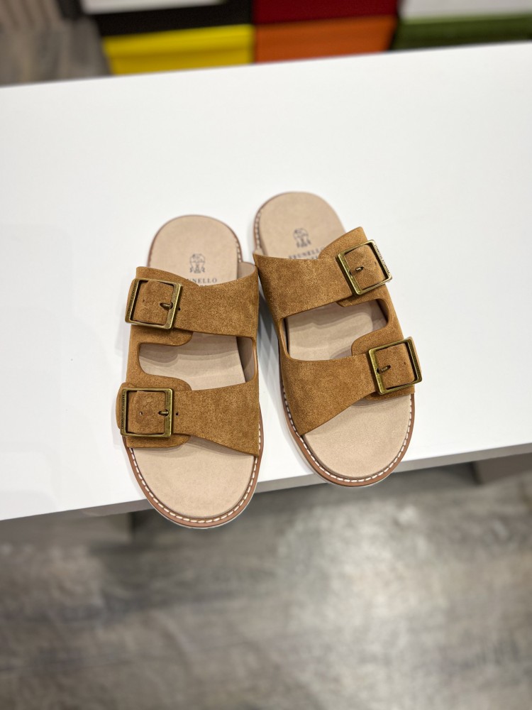 Brunello Cucinelli High-end Quality Original Casual Sandals 38-45