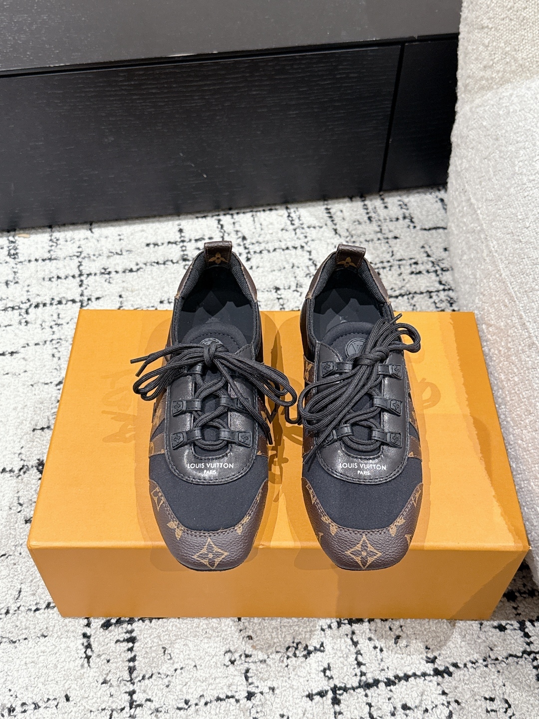 LV Louis Vuitton 25 Latest Sneakerina Series Couples' Ballet Sneakers 35-41